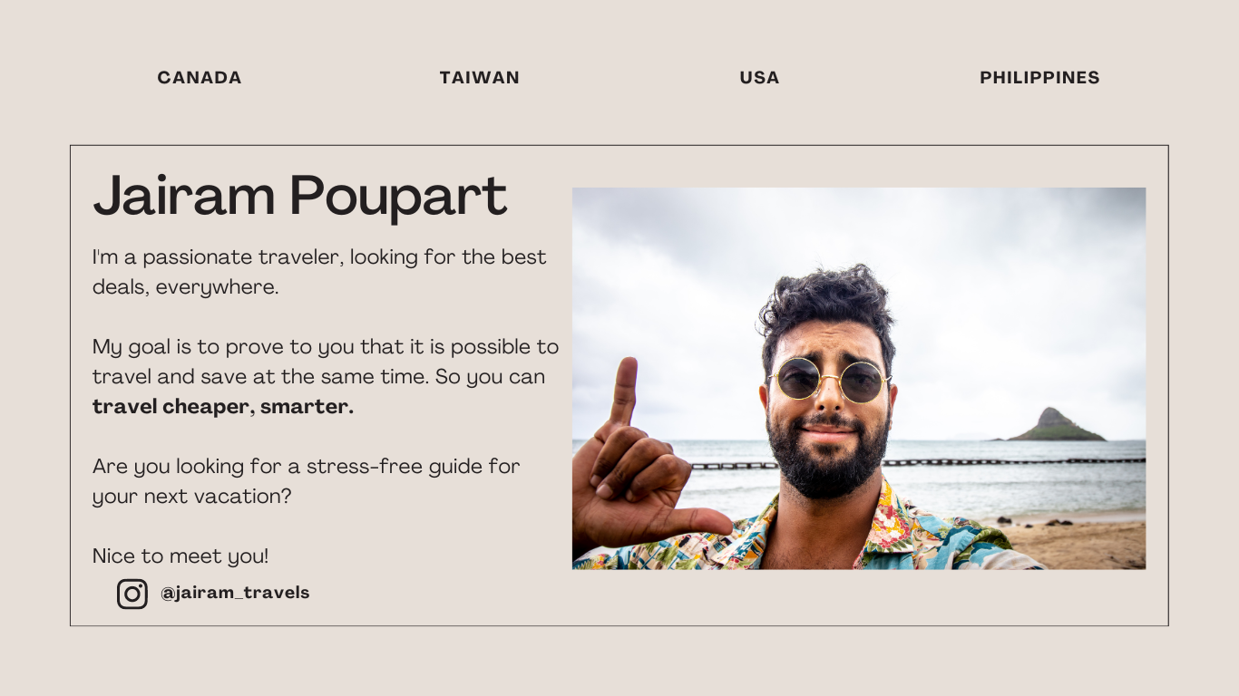 intro to jairam poupart